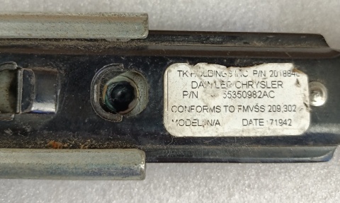 Regulator pasa bezpieczeństwa Dodge Durango 2006-2009 55350982AC