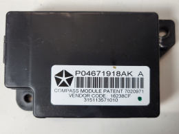 Moduł sterownik GPS Kompas Chrysler 300 2011-2012 04671918AK