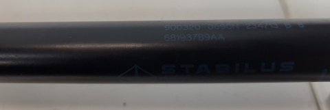 Siłownik klapy bagażnika lewy Dodge Durango 2014-2015 68193789AA
