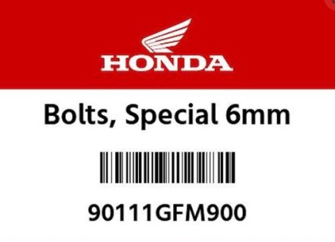 Śruba specjalna wkręt 6mm HONDA 90111-GFM-900