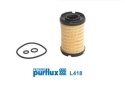Filtr oleju Purflux L418 Audi A1 A3-A6 Q3 Q5 Seat Ibiza Leon Skoda Fabia Oktavia VW Beattle Caddy Golf Passat Polo Transporter