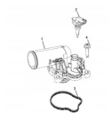 Czujnik temperatury płynu Chrysler Dodge Jeep 68217702AD