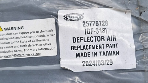 Dokładka zderzaka przedniego Chevrolet Silverado 1500 2007-2013 ARBC017501