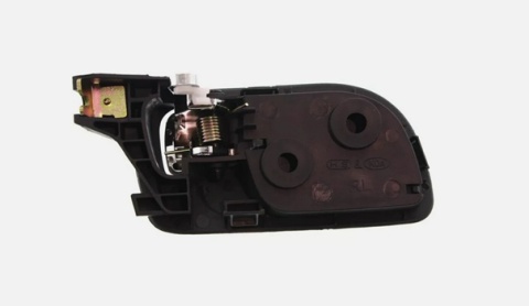 Klamka tylna lewa wewnętrzna czarna Honda Accord 2003-2007 HO1552106 H491342 HU-HD2238MA-RL