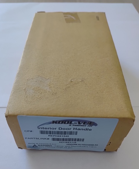 Klamka tylna prawa wewnętrzna brązowa Honda Accord 2003-2007 HO1553115 REPH491345 HU-HD2238MB-RR