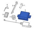 Moduł systemu bezkluczykowego Keyless Mopar Jeep Grand Cherokee 2024 2026 68736095AA