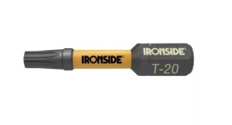 Zestaw udarowych bitów IRONSIDE T-20 32 mm - opakowanie 10 sztuk