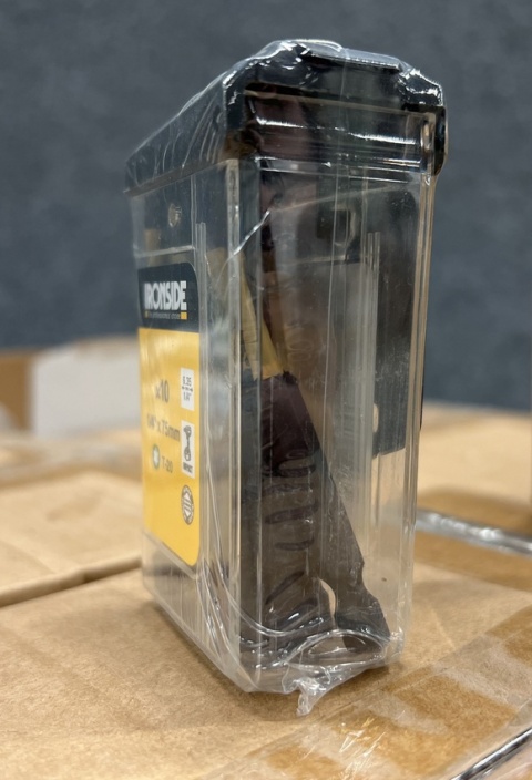 Zestaw udarowych bitów IRONSIDE T-20 75 mm - opakowanie 10 sztuk