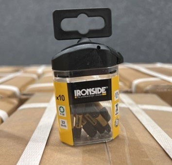 Zestaw udarowych bitów IRONSIDE T-30 32 mm - opakowanie 10 sztuk