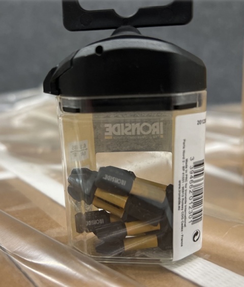 Zestaw udarowych bitów IRONSIDE PZ2 32 mm - opakowanie 10 sztuk