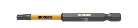 Zestaw udarowych bitów IRONSIDE T-25 75 mm - opakowanie 10 sztuk
