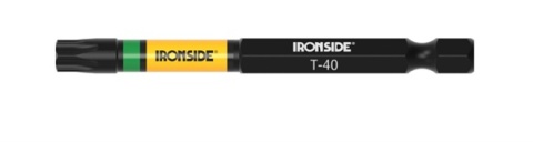 Zestaw udarowych bitów IRONSIDE T-40 75 mm - opakowanie 10 sztuk