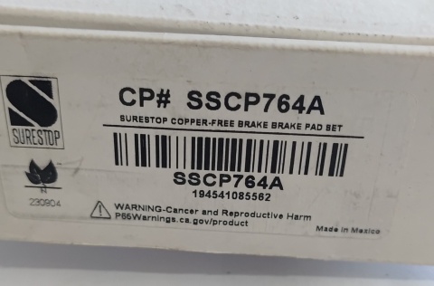 Klocki hamulcowe przód Honda Accord 1998-2002 NBX7978 GG 535960 N23 SSCP764A