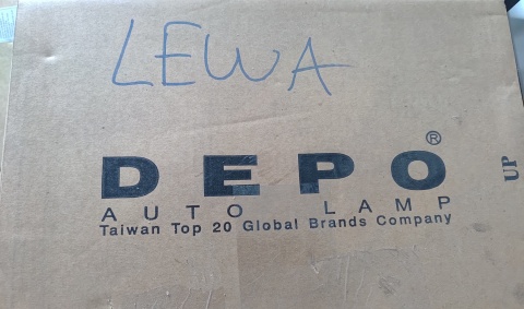 Lampa tylna lewa Dodge RAM 1500 CH2818124 DGTR89H6 A34-1923L-AS 55277415AA
