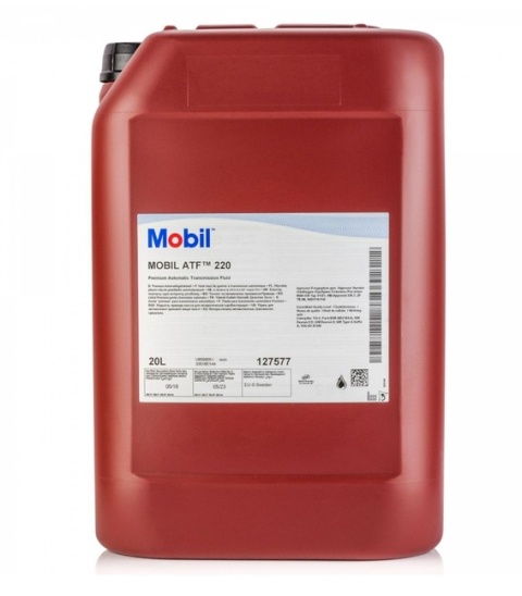 Olej do automatycznych skrzyń biegów MOBIL ATF 220 kanister 20l