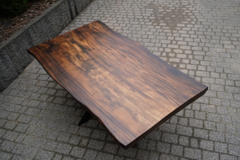 Stół z litego drewna SUAR 200 cm