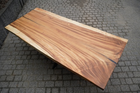 Stół z litego drewna SUAR 221 cm
