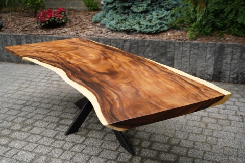 Stół z litego drewna SUAR 260 cm