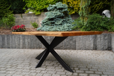 Stół z litego drewna TEAK 220 cm