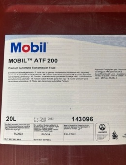 Olej do automatycznych skrzyń biegów MOBIL ATF 200 kanister 20l